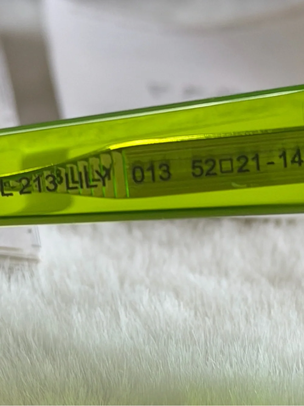 Saint Laurent Lily Translucent Lime Green Cat Eye SL213 Retro Chic Sunglasses
